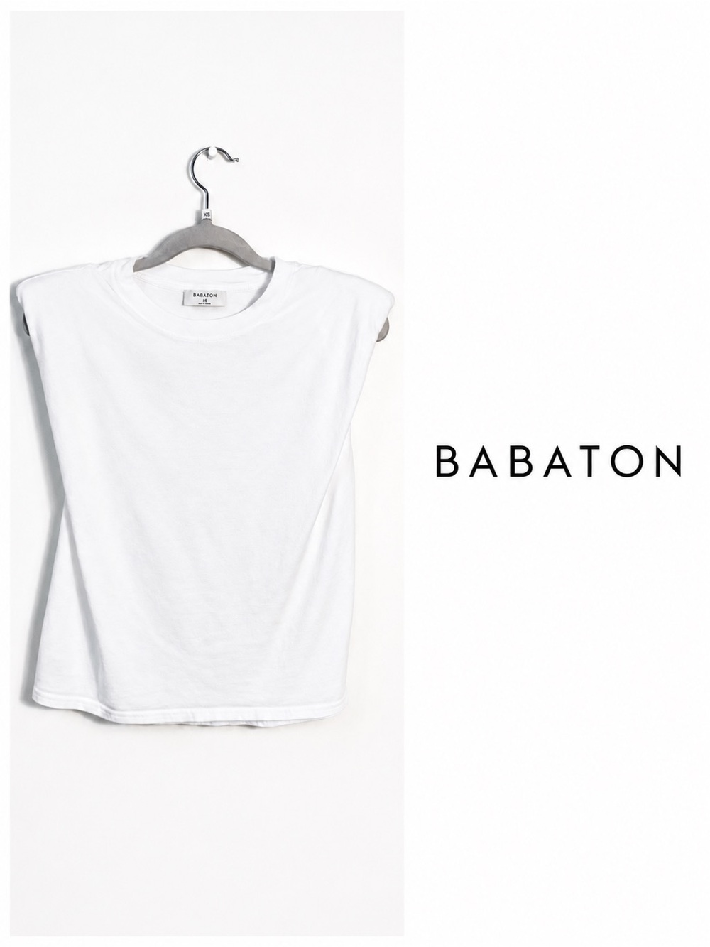 Babaton White Sleeveless Top XS - Picture 1 of 4
